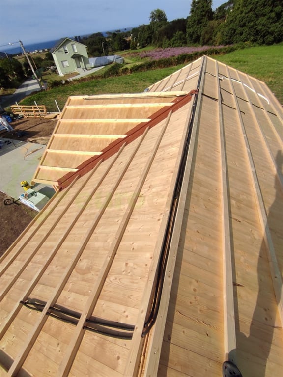 Casa de madera en doble pared Florida Twinskin